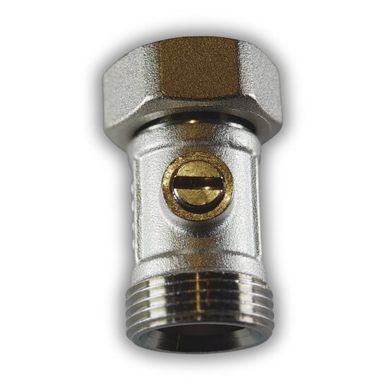 Rechte retourkraan 3/4EK