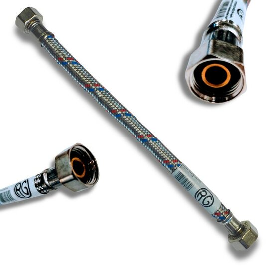 Flexibel 1/2"F x 3/8" F 25 cm