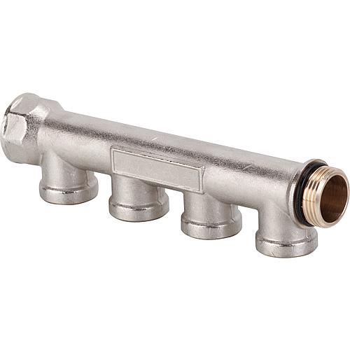 Hot-pressed manifold 3/4&quot; with 4x 1/2&quot;