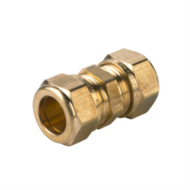 Compression fitting straight screw connection 22 x 22mm