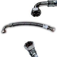 Flexibel met bocht 3/4 3/4 F/F 60 cm