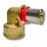Haaks pers puntstuk 1" F 20