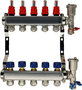 Manifolds-with-flow-meters