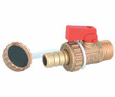 Swivel fill and drain valve 1/2"