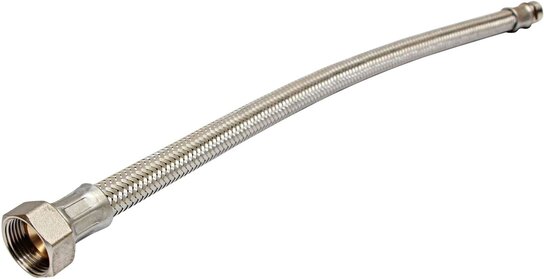 Stainless steel flexible hose 3/4" MF 40cm