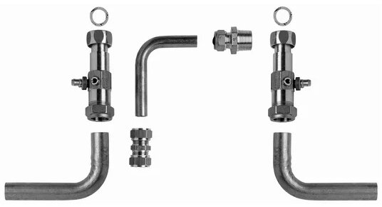 Connection sets for the Vaillant boilers (CV) VU+VC