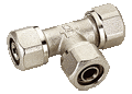T-piece 32mm compression fitting