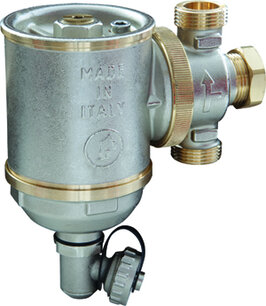 Under-boiler magnetic dirt separator 4/4"M