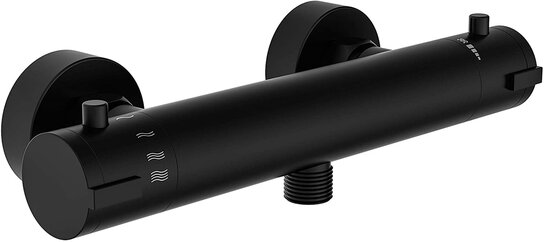 Shower faucet London black