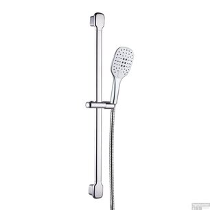 Shower rail set chrome
