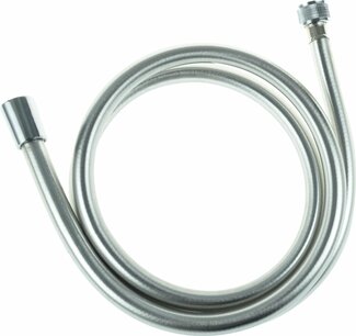 Shower hose 150 cm silver metallic 1/2"