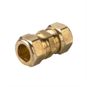 Compression fitting straight 15x15mm
