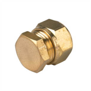 Compression coupling plug 22mm