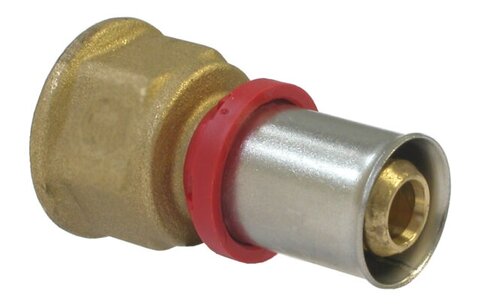 press-fitting screw connection 3/4"F-20mm