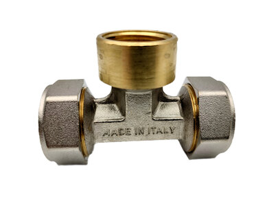 T 26x3/4"x26 compression coupling