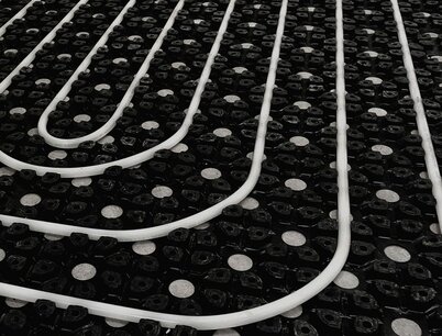 Vloerverwarmingsplaat met holle noppen 0,82m²