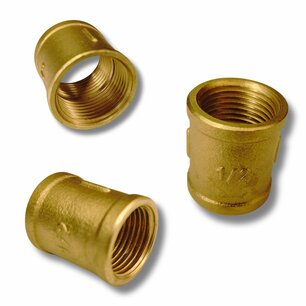 Straight coupler 1/2"