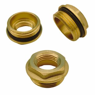 Flat reducer 1 to 1/2 with o-ring