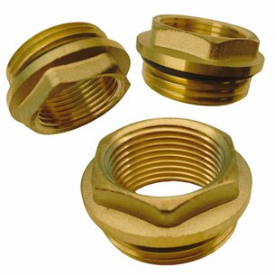 Flat reducer 1 to 3/4 with o-ring