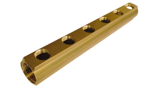 Distributor with 6x 1/2"