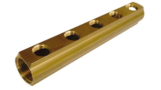 Distributor with 5x 1/2"