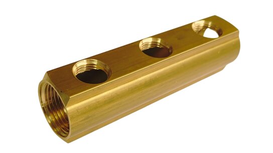 Distributor with 3x 1/2"