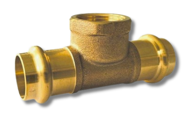 Press T-piece 28mm-3/4-28mm F/F/F