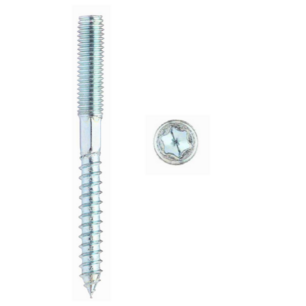 Stop end for pipe brackets with M8x120