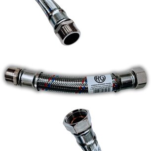 Flexibel DN19 3/4-3/4" M/F 20 cm