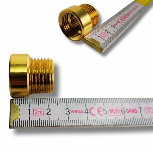 Verlengstuk 1/2" M/F 10mm