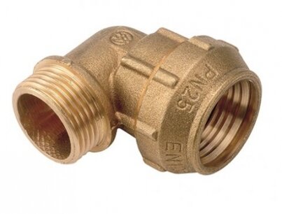 Adapter elbow PE 32 - 1"M