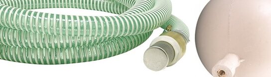 Floating suction 4m 1"