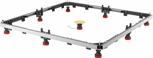 Mounting frame for shower tray