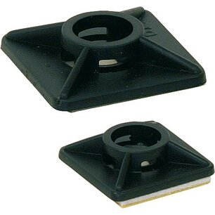 Adhesive pad for cable ties/pack