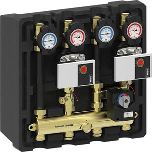 Underfloor heating pump group / underfloor heating