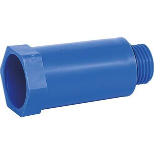 Construction plug 1/2" blue
